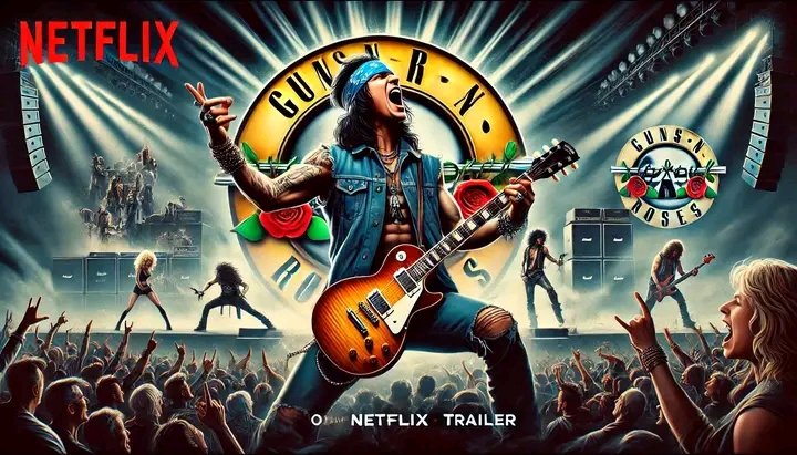 Netflix is set to premiere an exciting new four-part documentary series on the legendary rock band The Guns N’ Roses…Set to be out on”