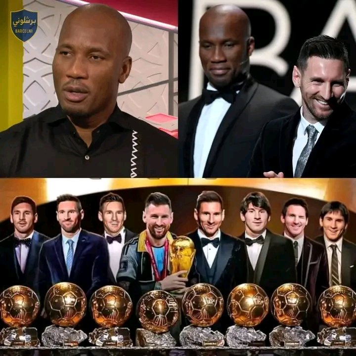 Didie Drogba: 🚨🚨🚨🎙🎙🎙️  🎙 “This year’s Ballon d’Or nominees? I hear a lot of names ….. But let me be clear: if Lionel Messi was still playing in Europe, nobody would come close to the Ballon d’Or… Even at the age of forty. Competing in Europe has become easy after Messi left, everyone breathes sorrow because there is no one who is crushing numbers and smashing dreams every week.” ❤🤯  🎙 “But let me ask you one question: can anyone among them score ninety-one goals in one season like Messi did?” You know the answer… And nobody comes close.” Messi is not measured by age, but by the miracles he creates in every game. His place is not a continent or a league, but on the top of football itself, where no one can reach him, but the truth that even his opponents know… Lionel Messi is the best player in history, and any comparison with him is just an insult to football”. 🐐👑💙🔥