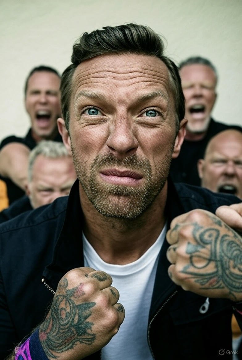 Chris Martin made a devastating statement about Metallica the made fans speechless just now…..