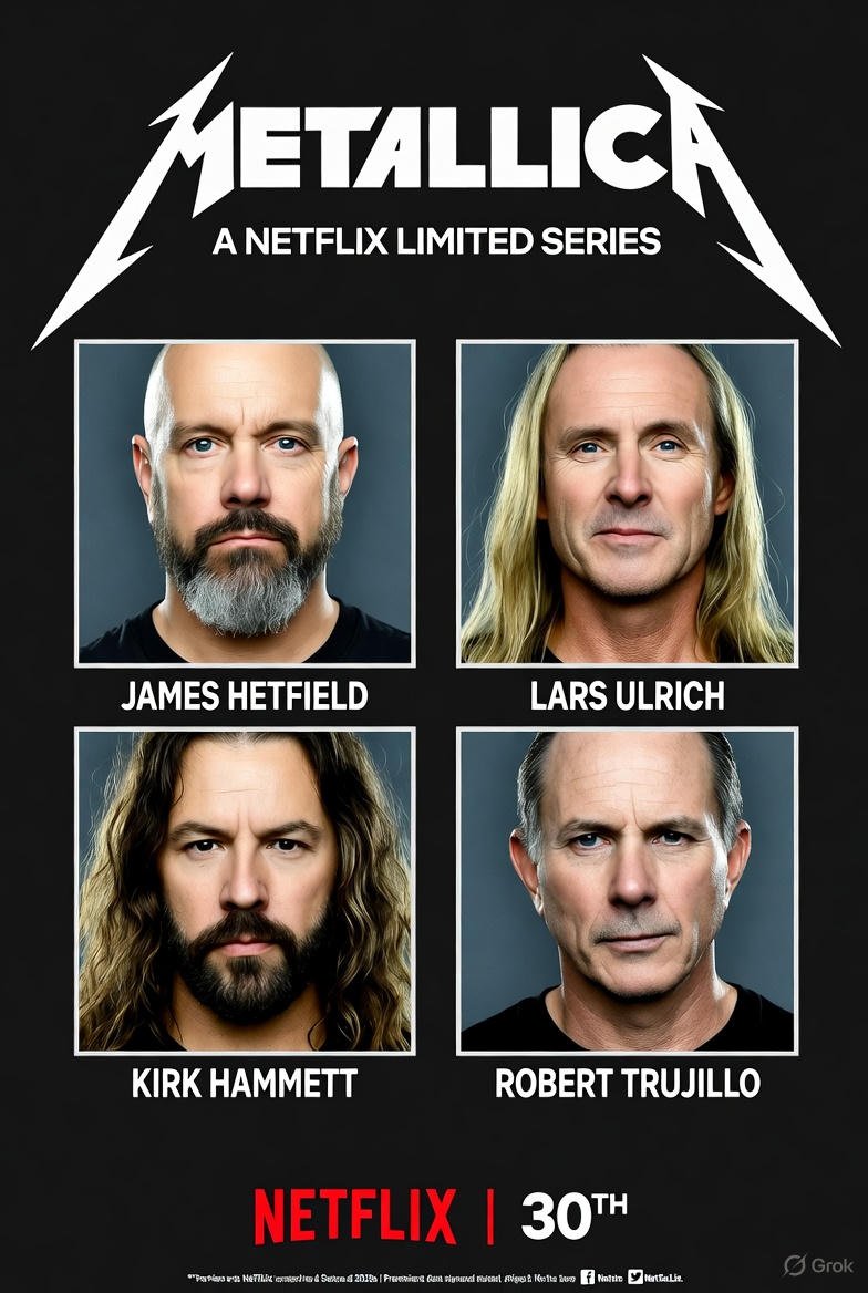 The wait is finally over. Netflix has officially announced the release date of its highly anticipated documentary of the METALLICA, with the premiere set for the 30th of this month…….