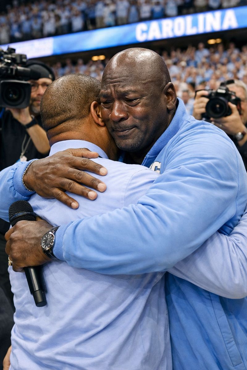 Weldone Caleb : UNC basketball most rated legend Michael Jordan shocked UNC highly touted freshman Caleb Wilson with emotional appreciation…👉