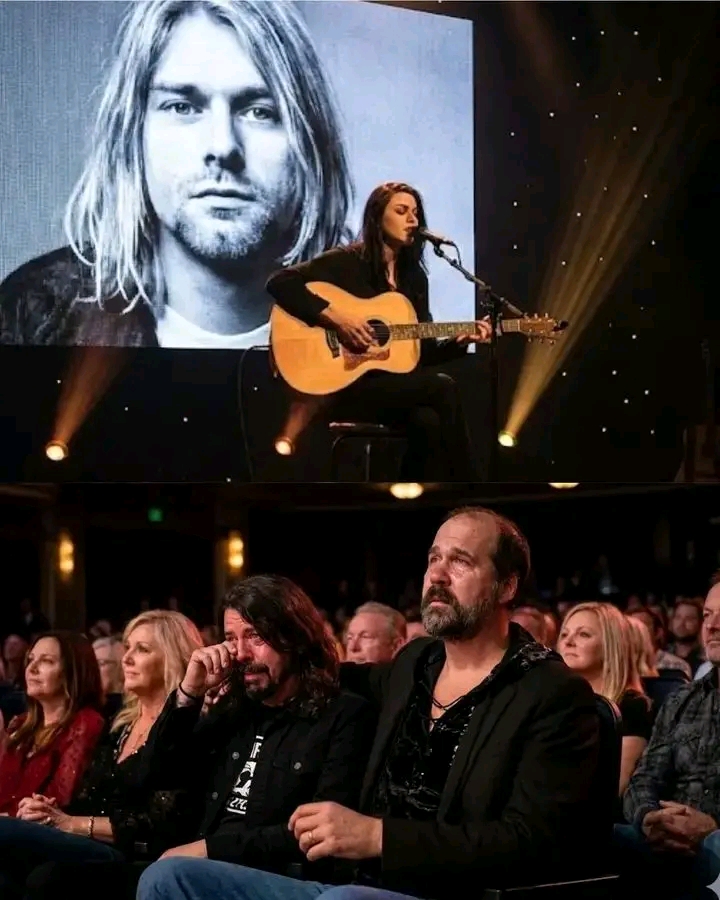 HE BUILT HIS CAREER ON NOISE — BUT LAST NIGHT, SILENCE WAS LOUDER.” Last night didn’t feel like a rock concert. It felt like a confession. At a quiet charity show in Los Angeles, Frances Bean Cobain stepped onto the stage with a single microphone and a guitar that looked almost too heavy for the moment…