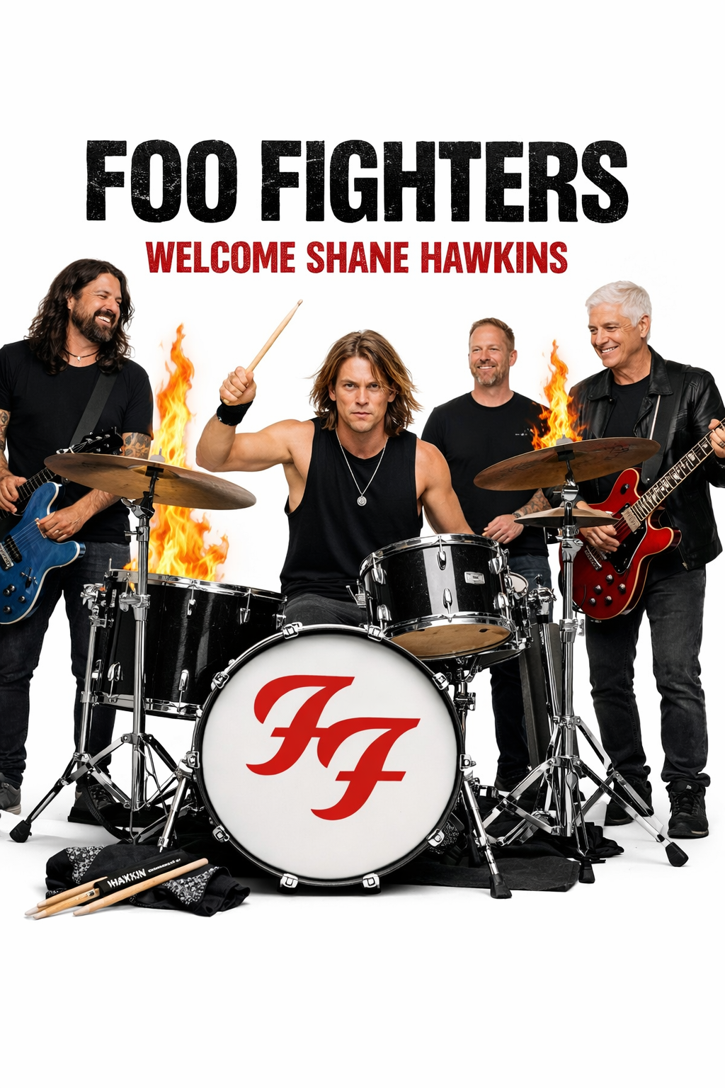🥁🔥🎸In a moment that sent shockwaves through the rock world, the Foo Fighters have unveiled a deeply emotional and historic development involving Shane Hawkins, the son of the late, legendary drummer Taylor Hawkins🥁🔥… watch…