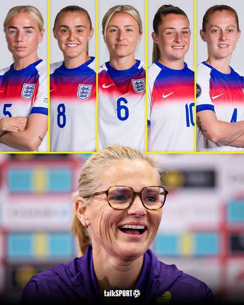 Manager Sarina Wiegman named  25-player squad for the opening 2027 Women’s World Cup qualifiers against Ukraine and…